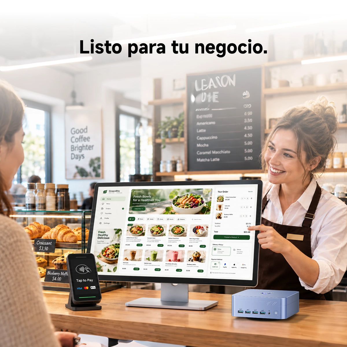 VZMORE iX5 Max Mini PC: Listo para tu negocio.