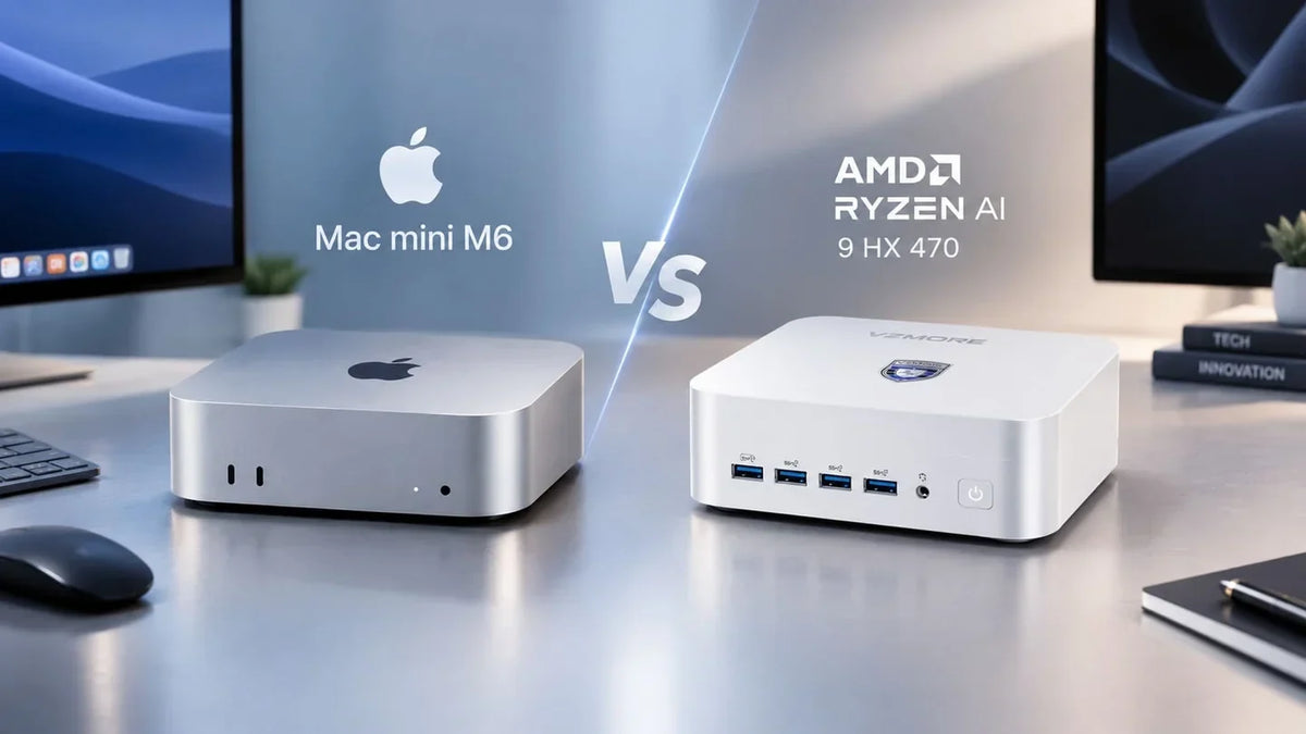 Apple Mac mini M6 vs. AMD Ryzen AI 9 HX 470: ¿merece la pena el cambio?