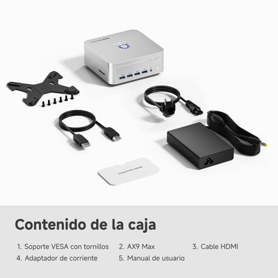 AX9 Max AI Mini PC | AMD Ryzen™ AI 9 HX 470 CPU