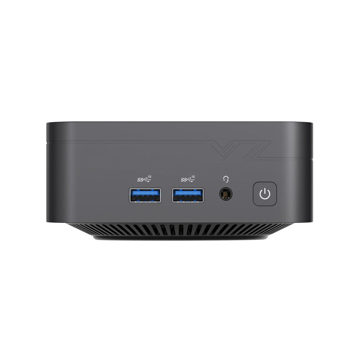 Vista lateral del mini PC VZMORE iX7 Max