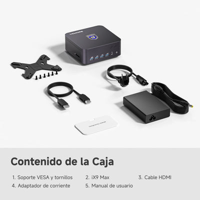 iX9 Max Mini PC | Intel® Core™ Ultra 9 185H CPU